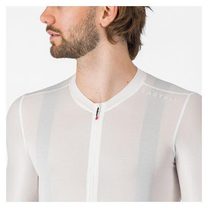 Castelli Espresso 2 wit herenshirt met korte mouwen 3/6