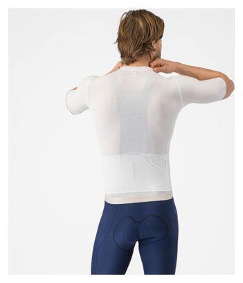 Castelli Espresso 2 wit herenshirt met korte mouwen 2/6