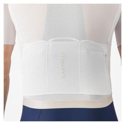 Castelli Espresso 2 wit herenshirt met korte mouwen 4/6