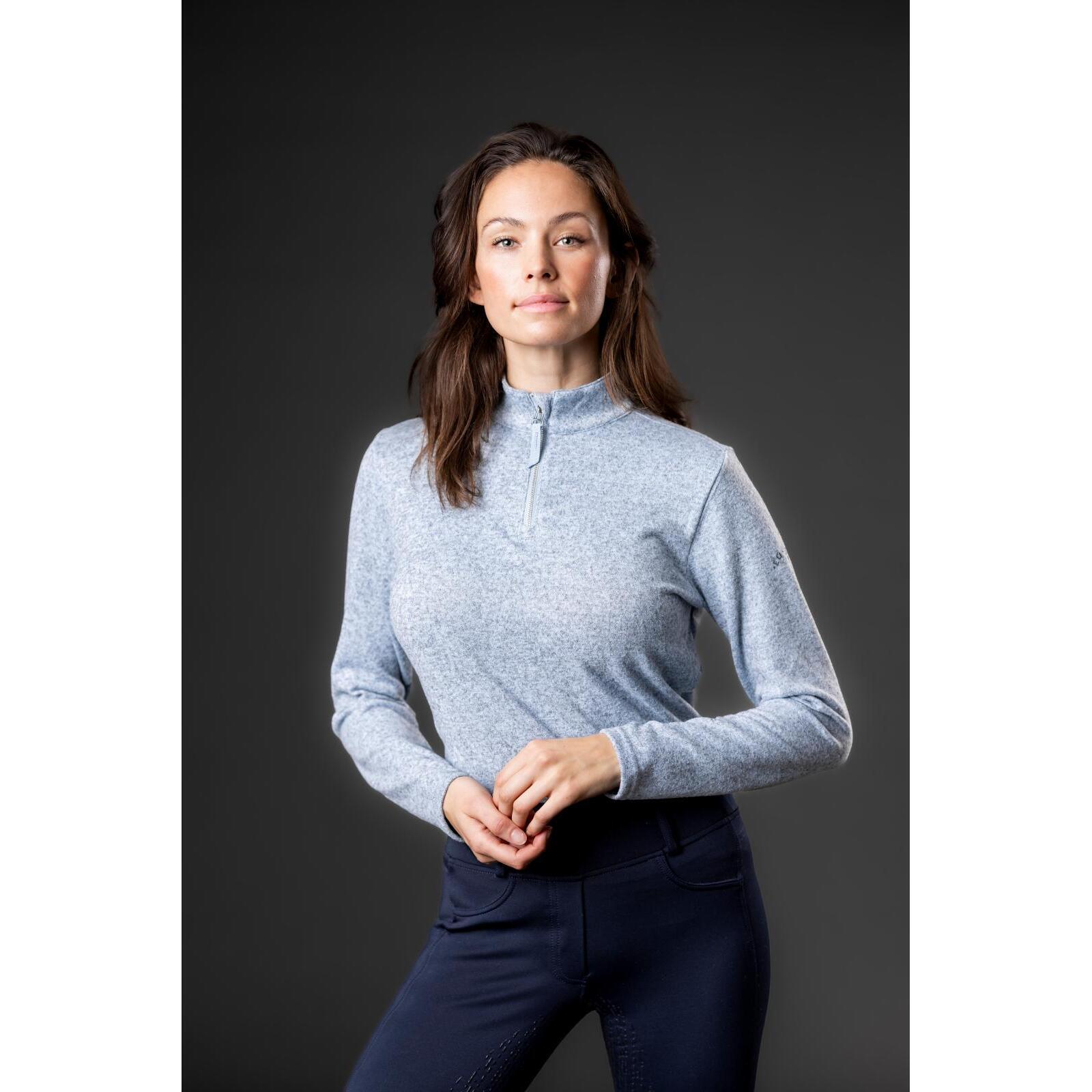 Maillot équitation manches longues femme Equipage Stacey 3/3