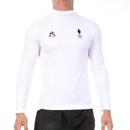 T-Shirt Manches Longues Blanc Homme Le Coq Sportif Autres