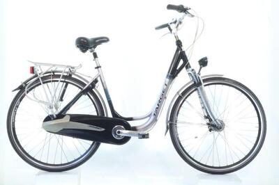 Target damesfiets lage instap 50 cm, shimano nexus, blauw