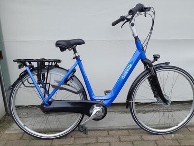 Gazelle orange c7+ 53 cm, blauw - heren/stadsfiets 7 versnellingen, 28