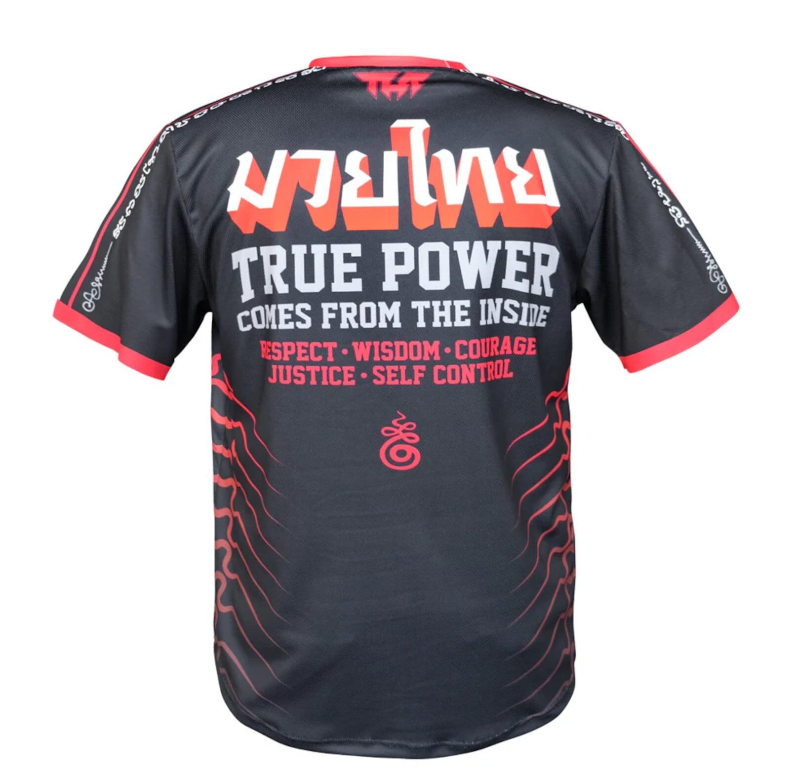 Koszulka Treningowa TUFF True Power Twin Tigers Yantra Black 2/4