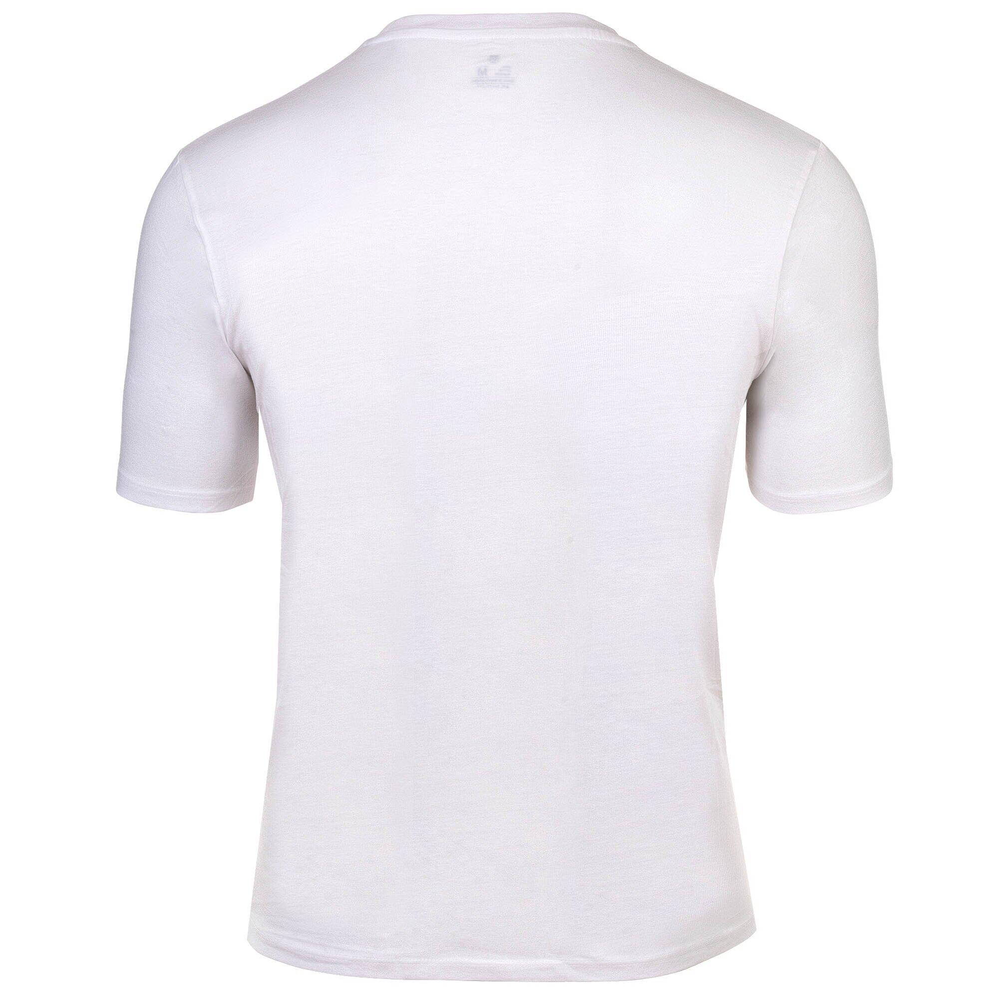 T-Shirt Herren 5er Pack Bequem sitzend-FCB Undershirt U-Neck 5-Pack 4/4