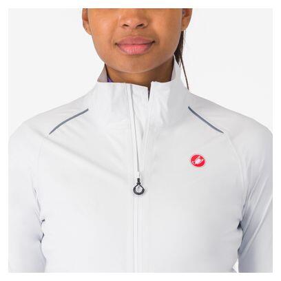 Veste Imperméable Femme Castelli Emergency 3 Blanc 3/5