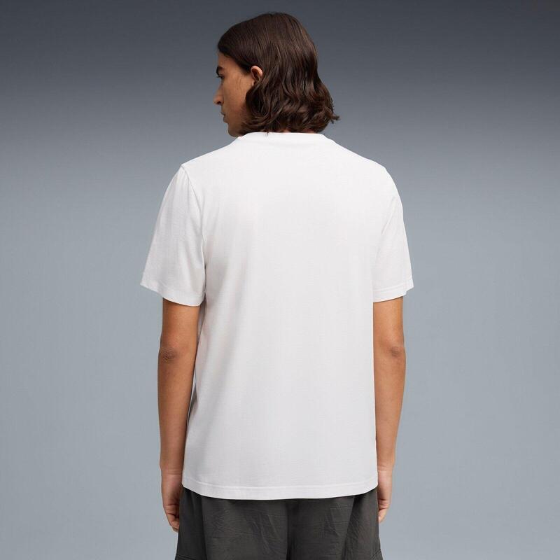 Tricou barbati Puma Ess Small No.1 Logo Centered Tee, Alb
