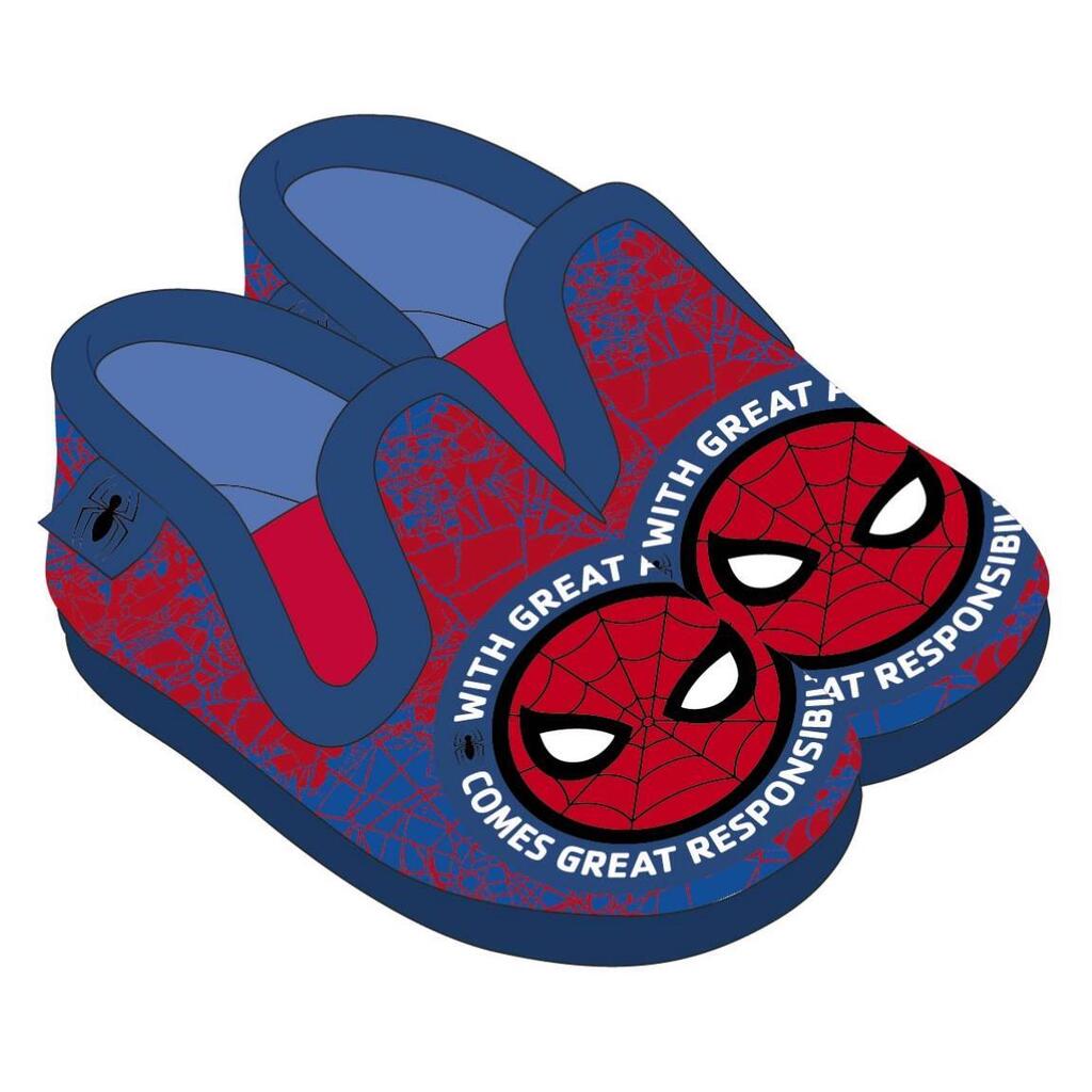 Spiderman Blue Slippers 30