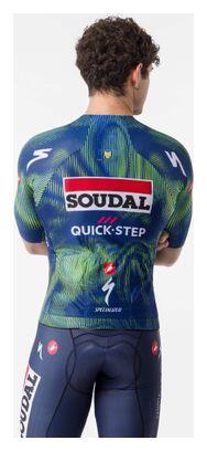 21Grams Homme Manches Courtes Maillot Velo Cyclisme Cyclisme Maillot Top avec 3 poches arrière