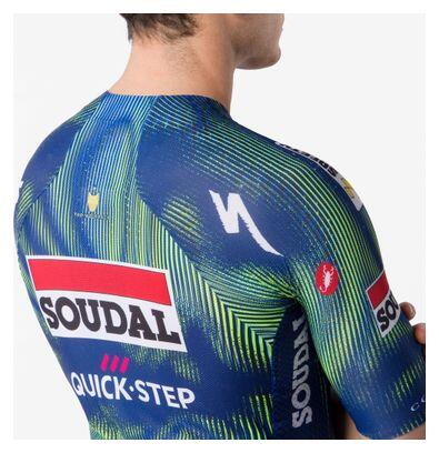 Camisola de manga curta Castelli Climber's A/C Soudal Quickstep Azul Homem 5/6