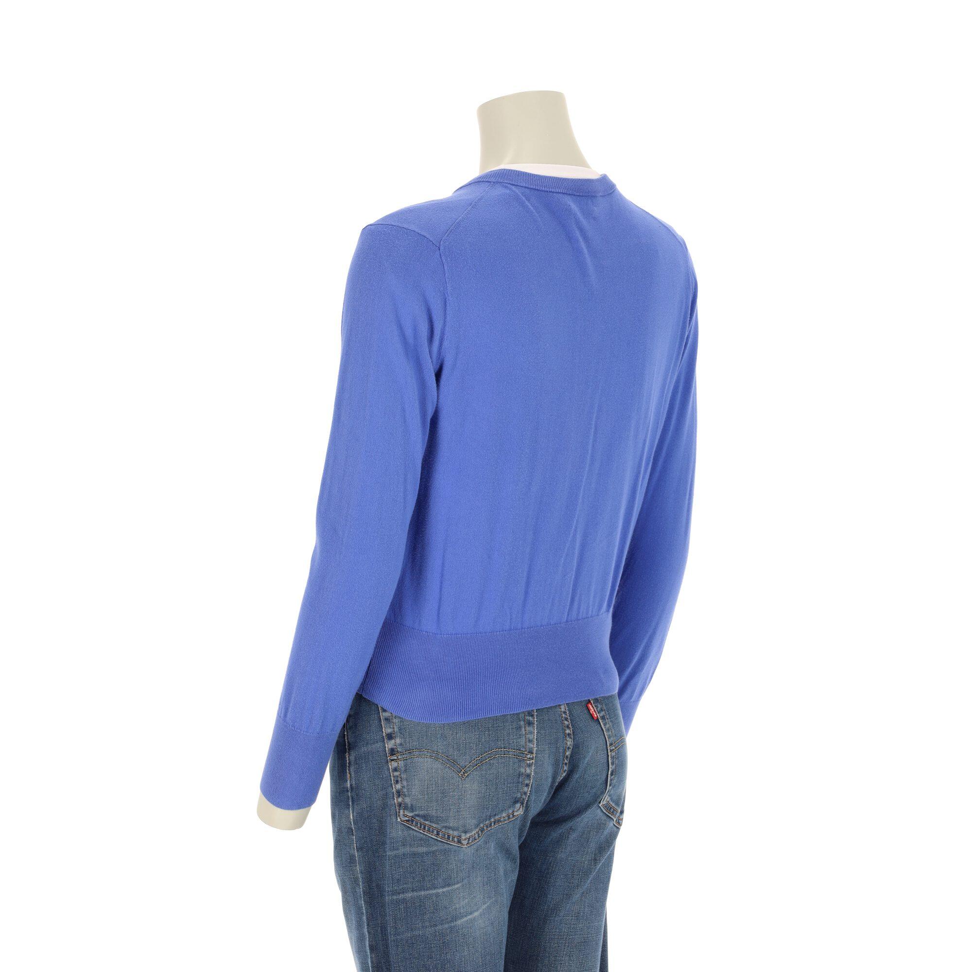 Gilet Femme cardigan Bleu 5/7