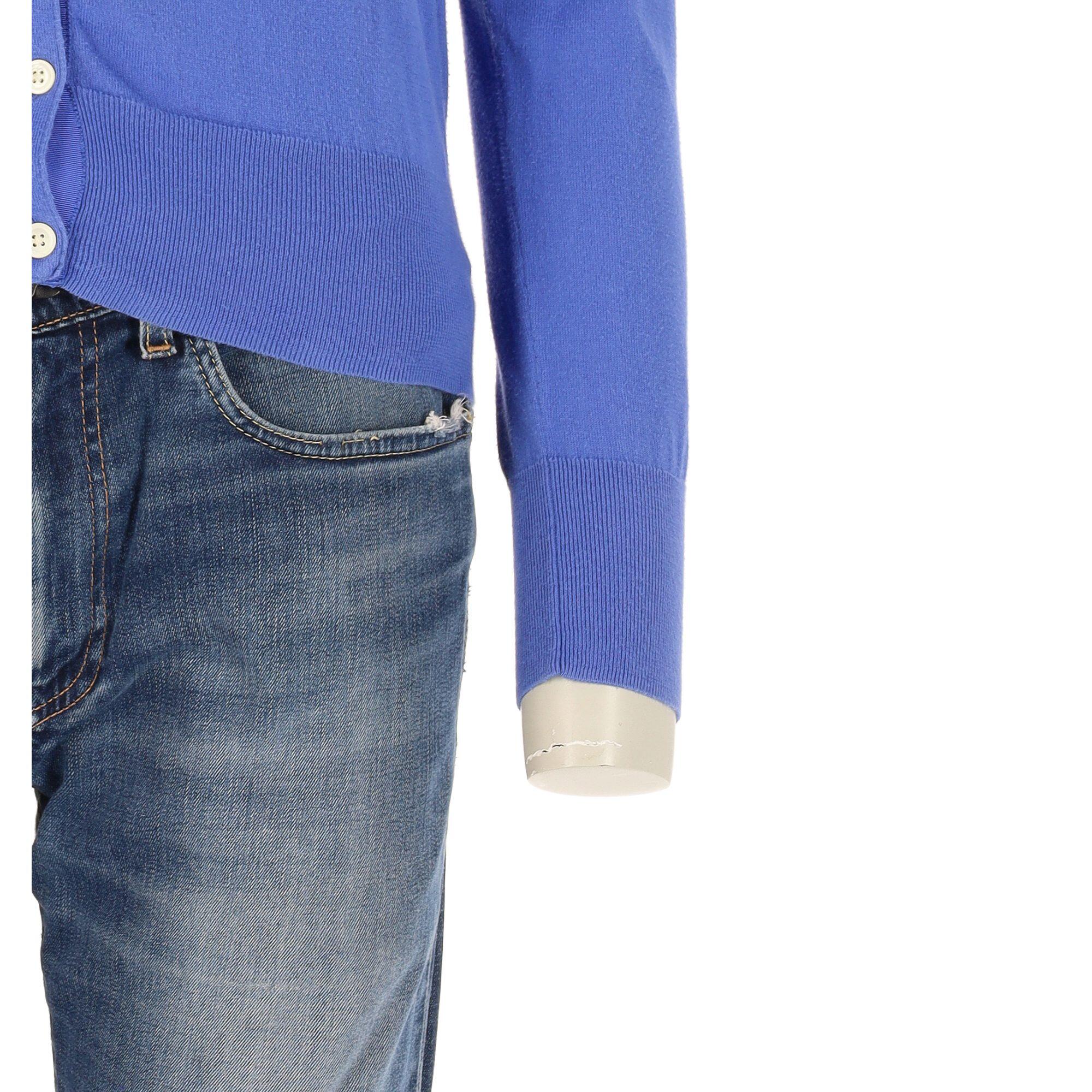 Gilet Femme cardigan Bleu 7/7