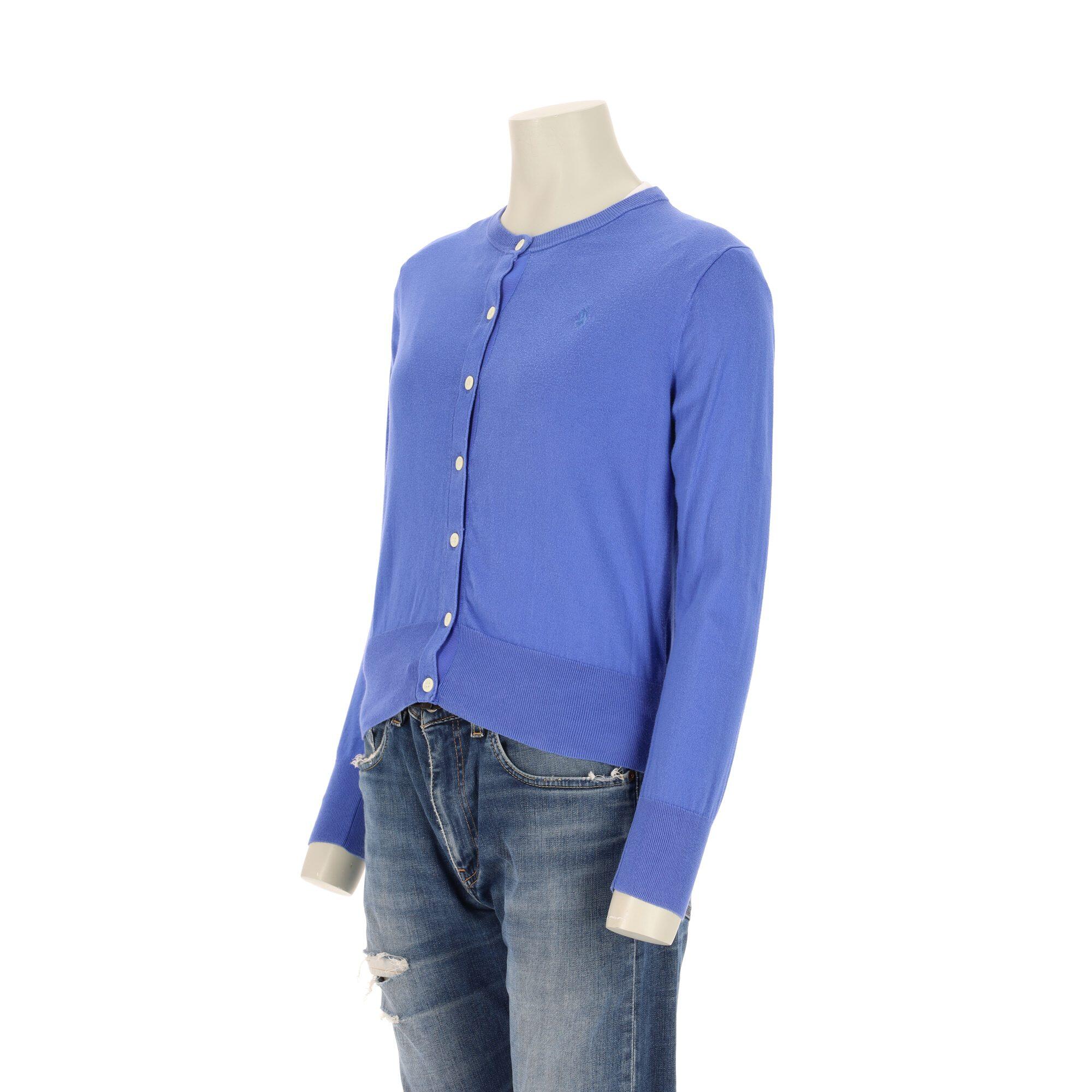 Gilet Femme cardigan Bleu 4/7