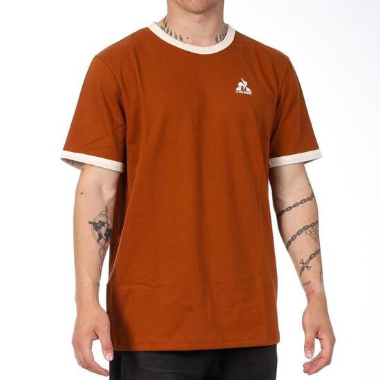 Camiseta Marrón Hombre Le Coq Sportif Spe