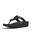 FITFLOP FitFlop Lulu Marbled-Stone Toe-Post Sandals  ZWART 39