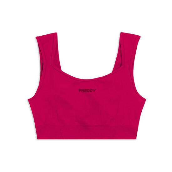 Brassière de sport avec col en forme de cœur, soutien léger