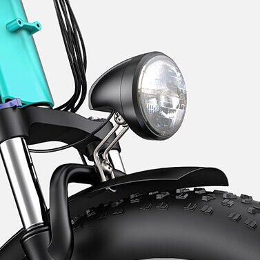 E26 Bicicleta eléctrica adulto 250W, 48V 16Ah, neumático ancho 26" 5/7