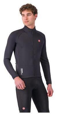 Castelli competizione heren lange mouw jas zwart