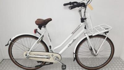 Gazelle miss grace | gebruikt | 56 cm | 28" | 3 versnellingen | wit