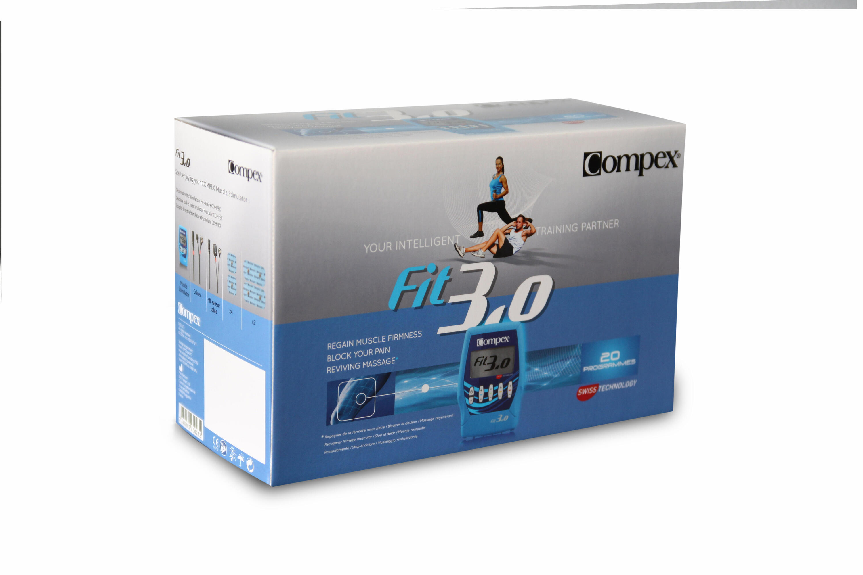 Compex Fit 3.0 Muscle Stimulator for Muscle Restoration 4/8