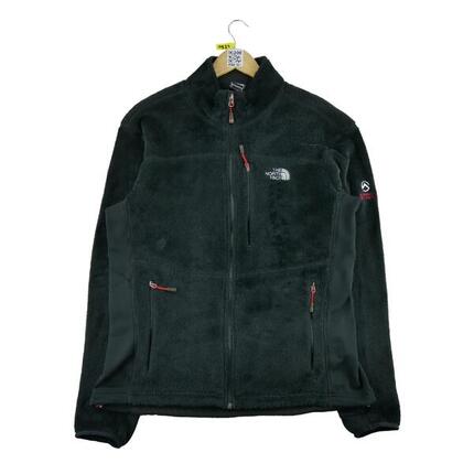 Second life - Herren Retro TNF Schwarze Fleecejacke - In gutem Zustand