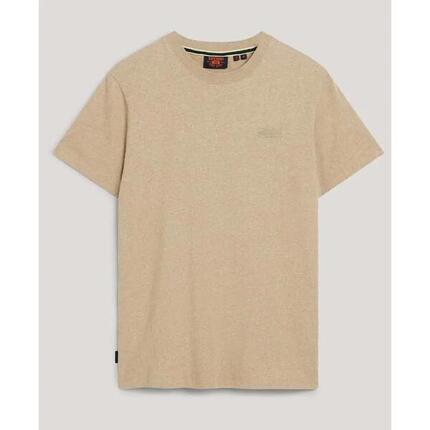 T-shirt Beige Homme Superdry Vintage Logo