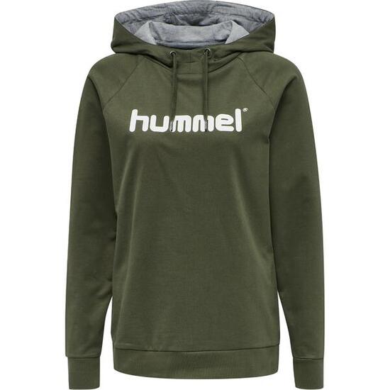 Damen-Kapuzenpulli Hummel go Logo