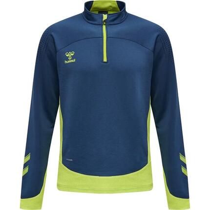 Zip Sudadera Hmllead Fútbol Los Niños Unisex Diseño Ligero De Secado Rápido