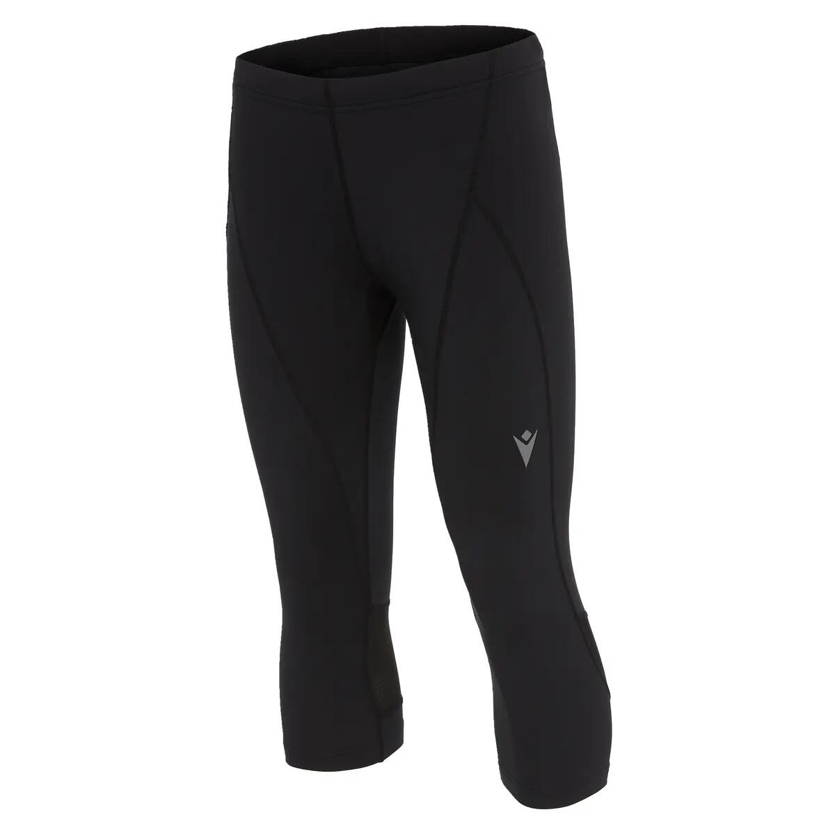Spodnie damskie 3/4 Macron Running Scarlet