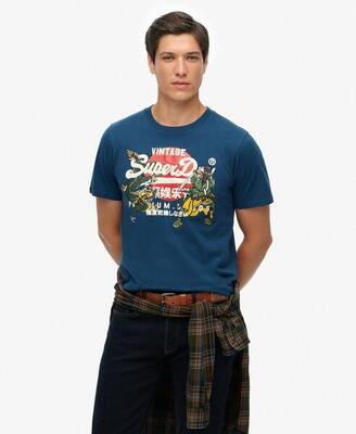 T-shirt superdry vl tokyo relaxed