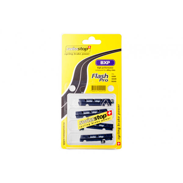 Conjunto de Bloques de Freno Flash Pro BXP de SwissStop para Shimano y SRAM 3/3