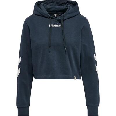 Women's crop top hoodie hummel hmllegacy