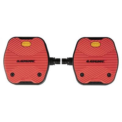 Platte pedalen met vibram grip look geocity j