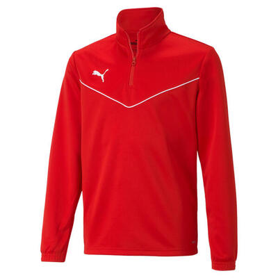 Felpa 1/4 zip per bambini Puma teamRISE