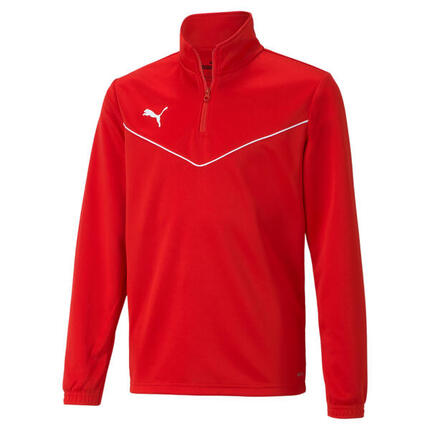 Sweatshirt 1/4 zip enfant Puma teamRISE