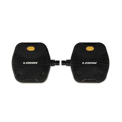 Verlichte en oplaadbare platte pedalen met vibram grip look geovision