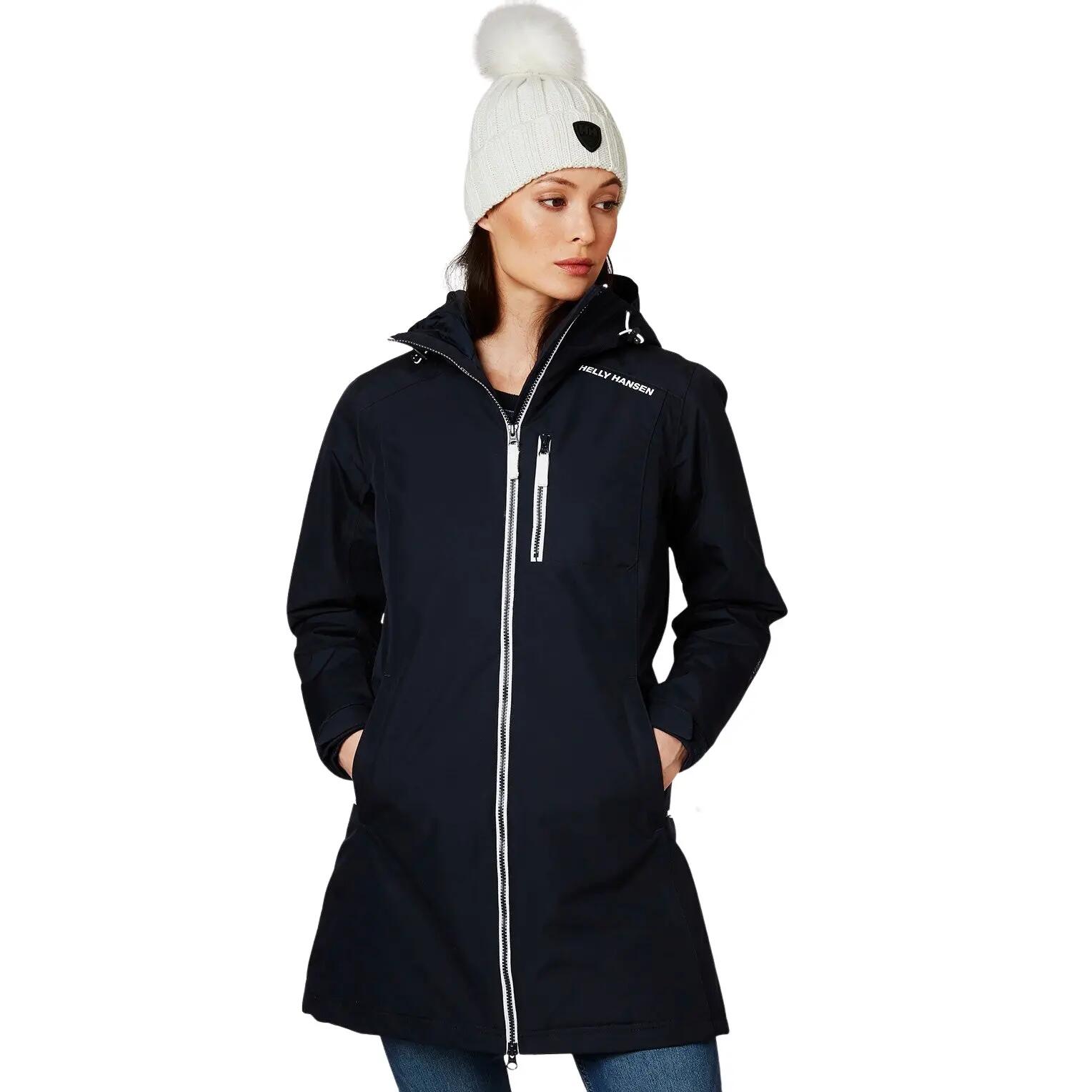 Chaqueta impermeable mujer Helly Hansen long belfast winter 2/4