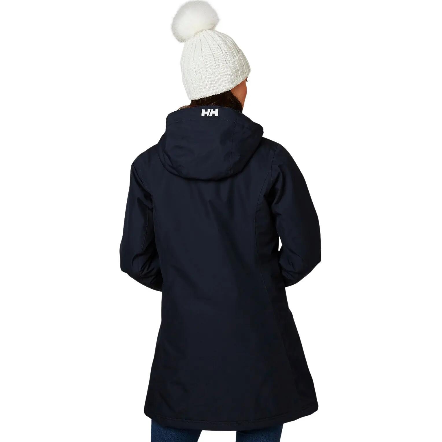 Chaqueta impermeable mujer Helly Hansen long belfast winter 4/4