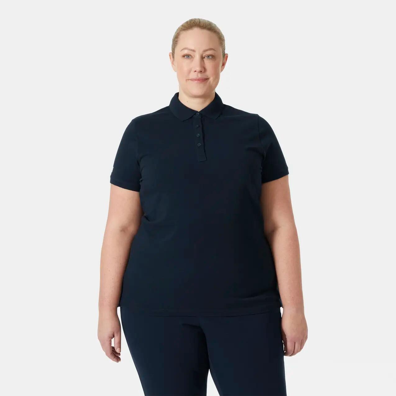 Damen Poloshirt W CREW PIQUE 2 POLO 3/7