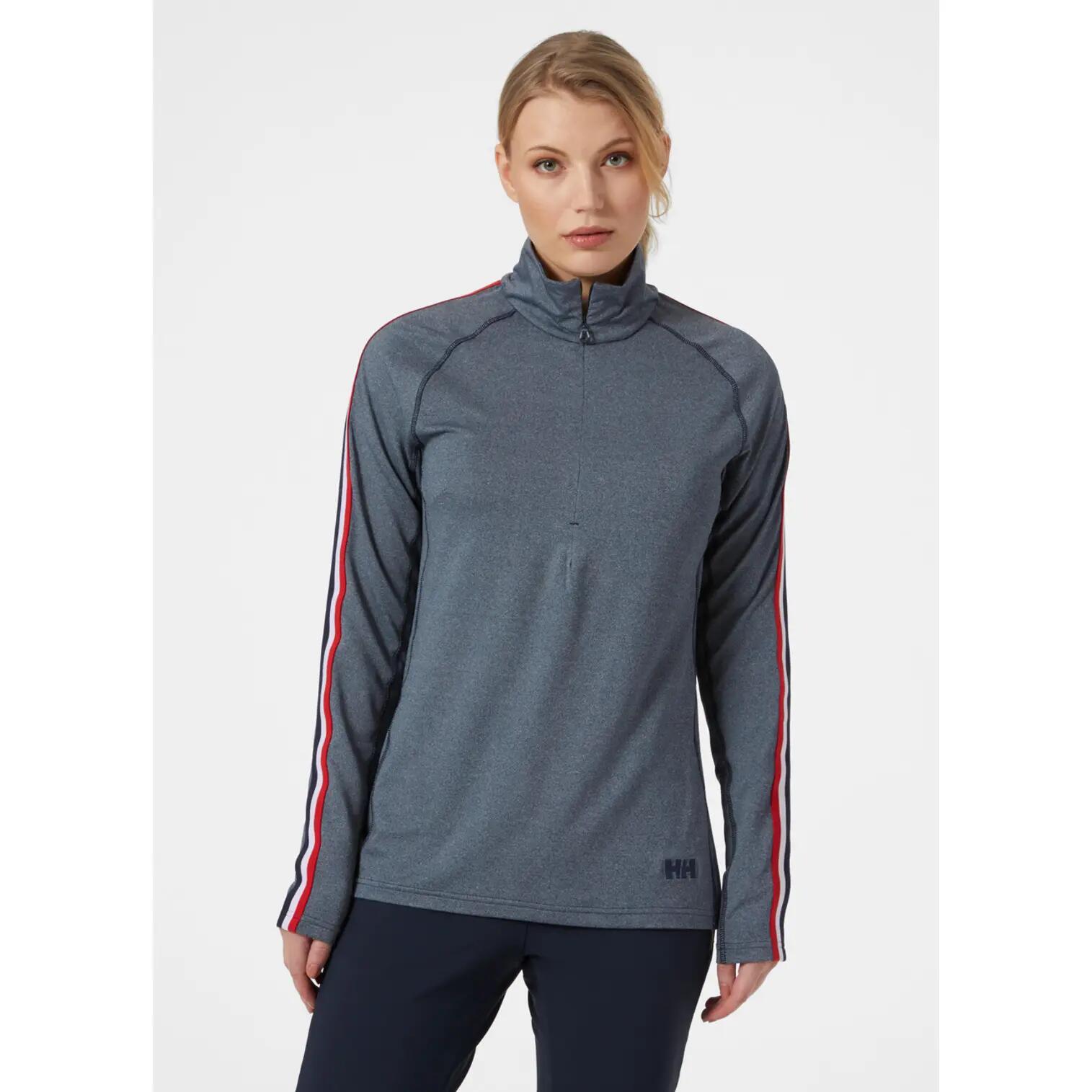 Sweatshirt 1/2 zip femme Helly Hansen edge 3/7