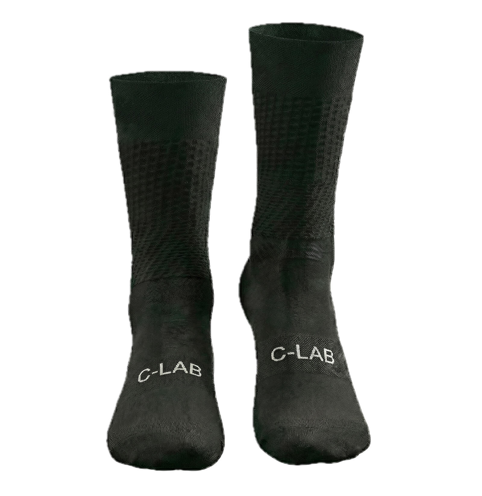 Calze da ciclismo traspiranti "Don't Draft" – Nero 2/3