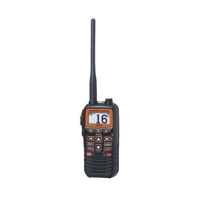Vhf portátil à prova de água flutuante com carregadores e clip Standard Horizon 3/3