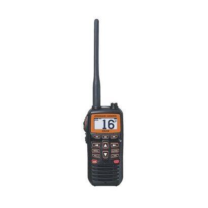Vhf portátil à prova de água flutuante com carregadores e clip Standard Horizon 2/3