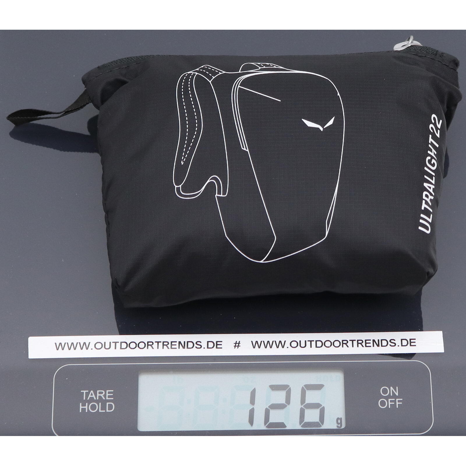 Leichtrucksack Ultralight 22 blue deepth 4/7