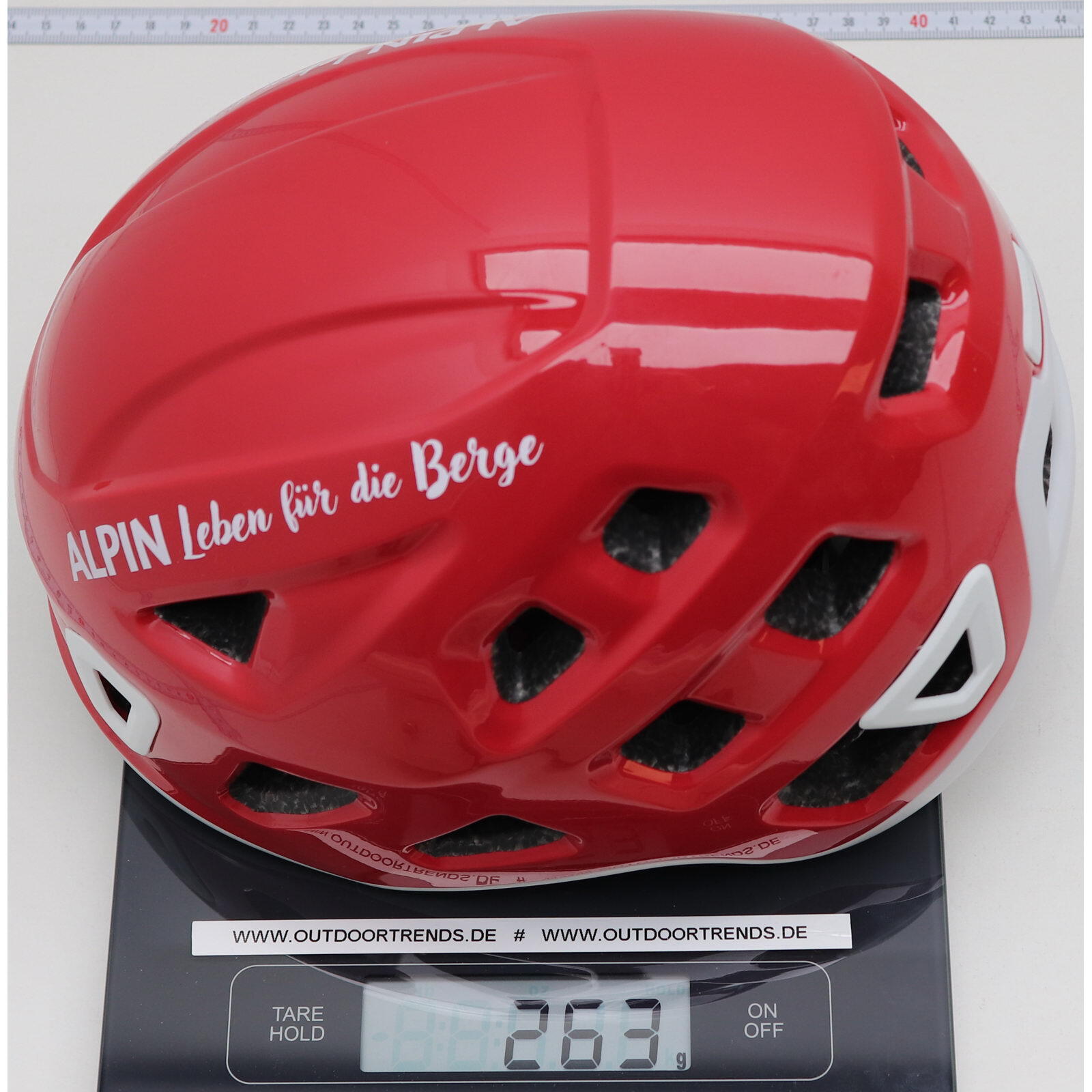 Kletterhelm Storm ALPIN Sonderedition red 3/3