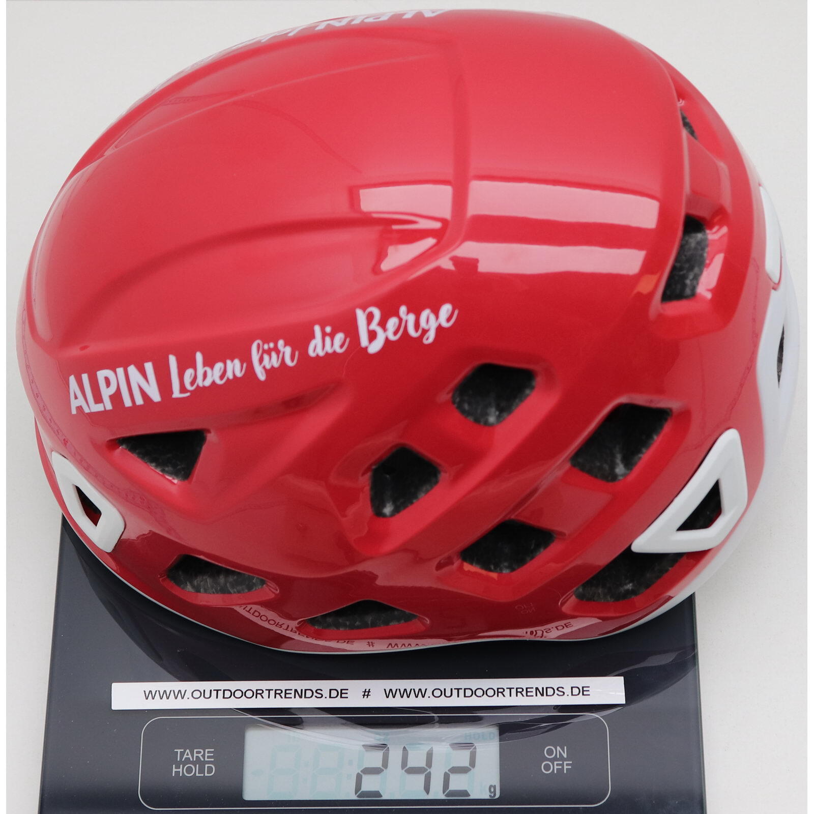 Kletterhelm Storm ALPIN Sonderedition red 2/3
