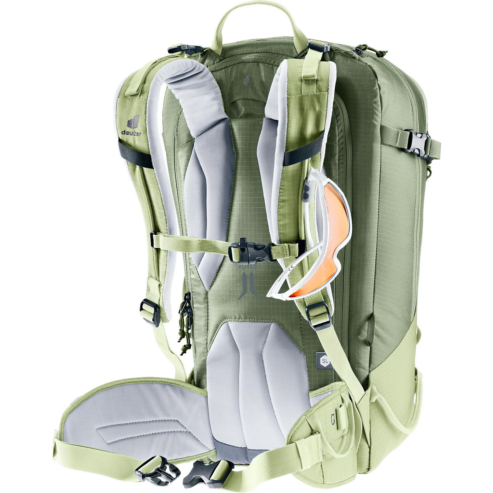 Plecak damski Deuter Freerider 28 SL - mineral/grove 7/7