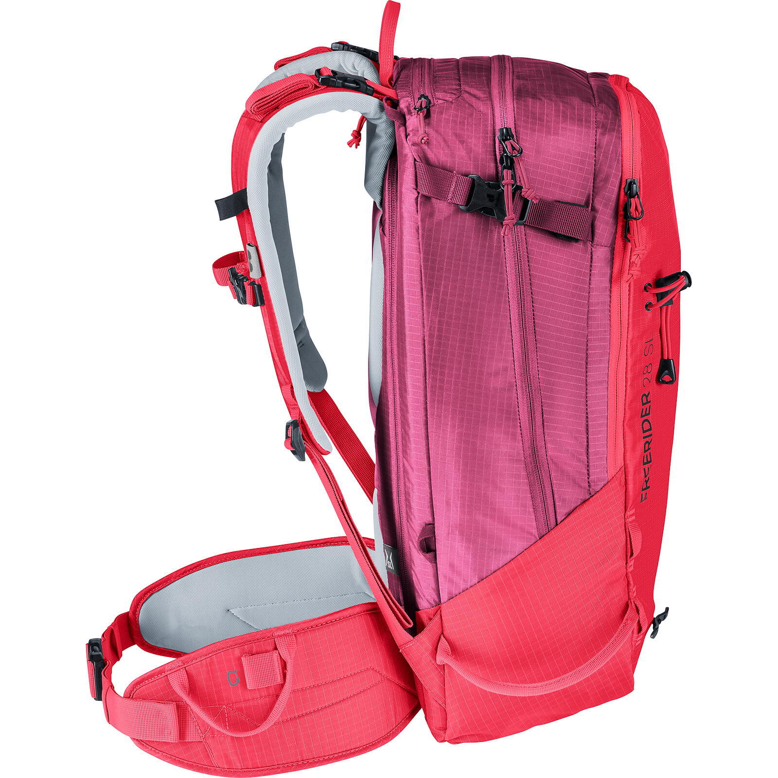 Plecak skiturowy Deuter Freerider 28 SL - hibiscus/ruby 3/7