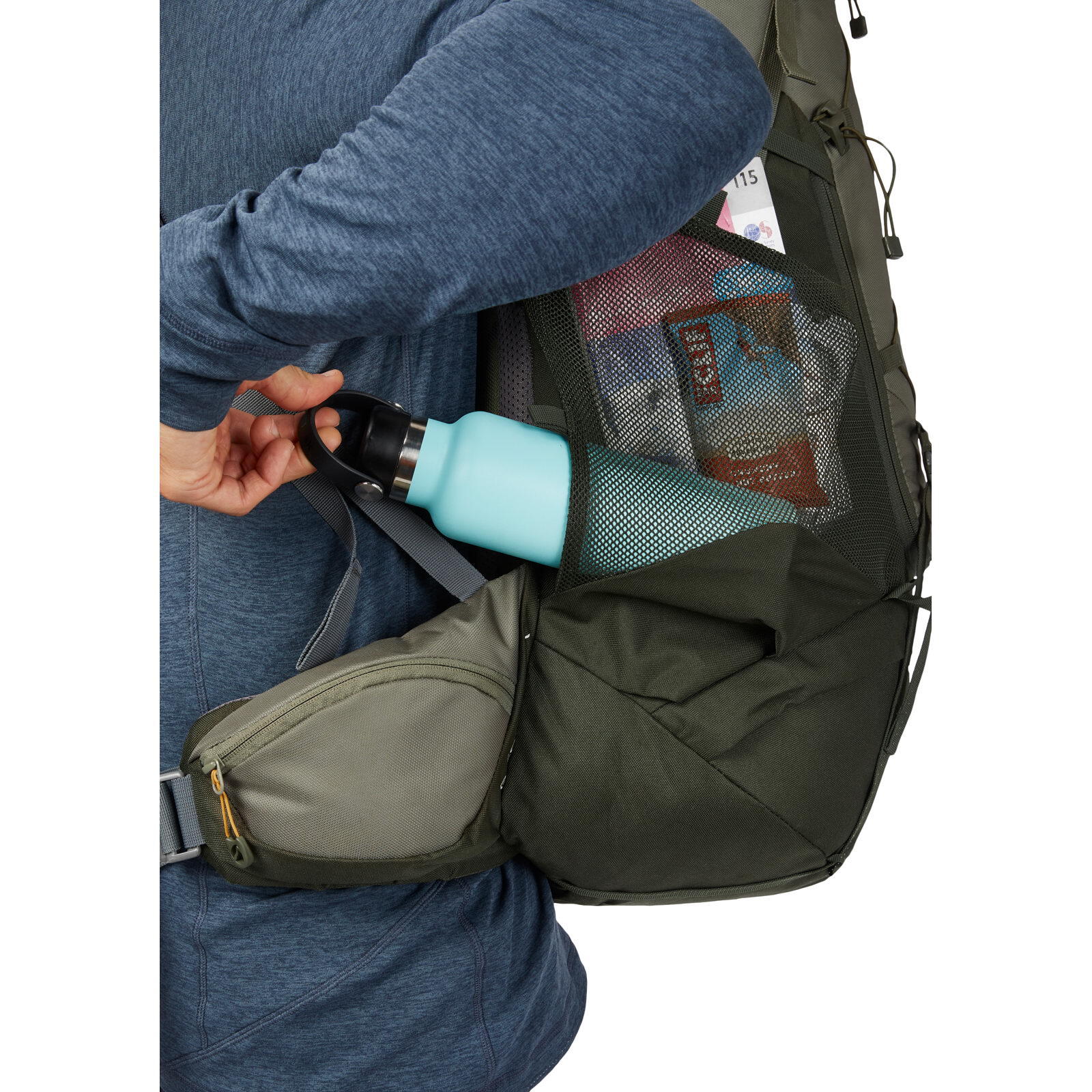 Sirac Plus 65 Backpack 61-70 Backpack Ebony 6/7