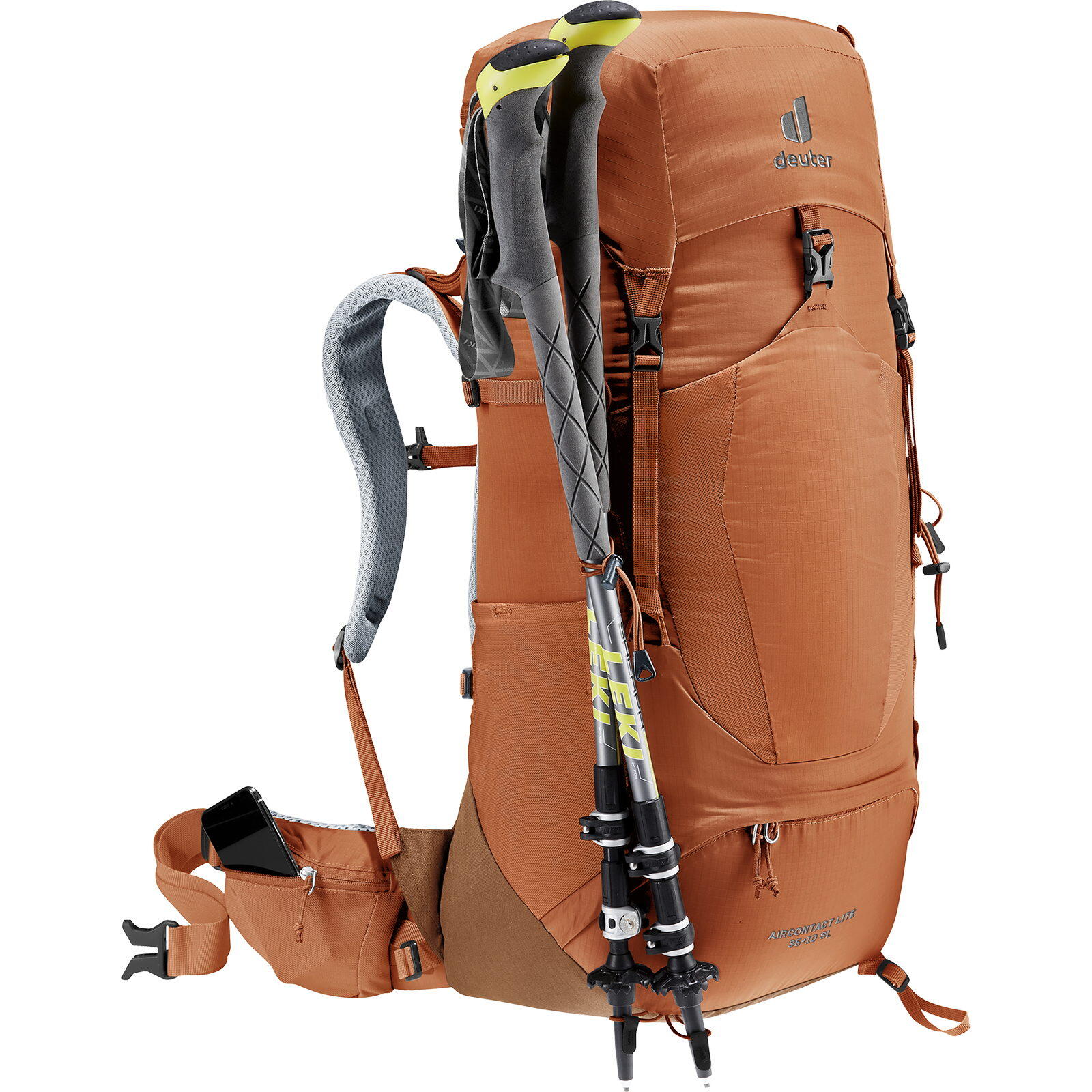 Damen-Trekkingrucksack Aircontact Lite 35+10 SL pecan-mocha 2/7